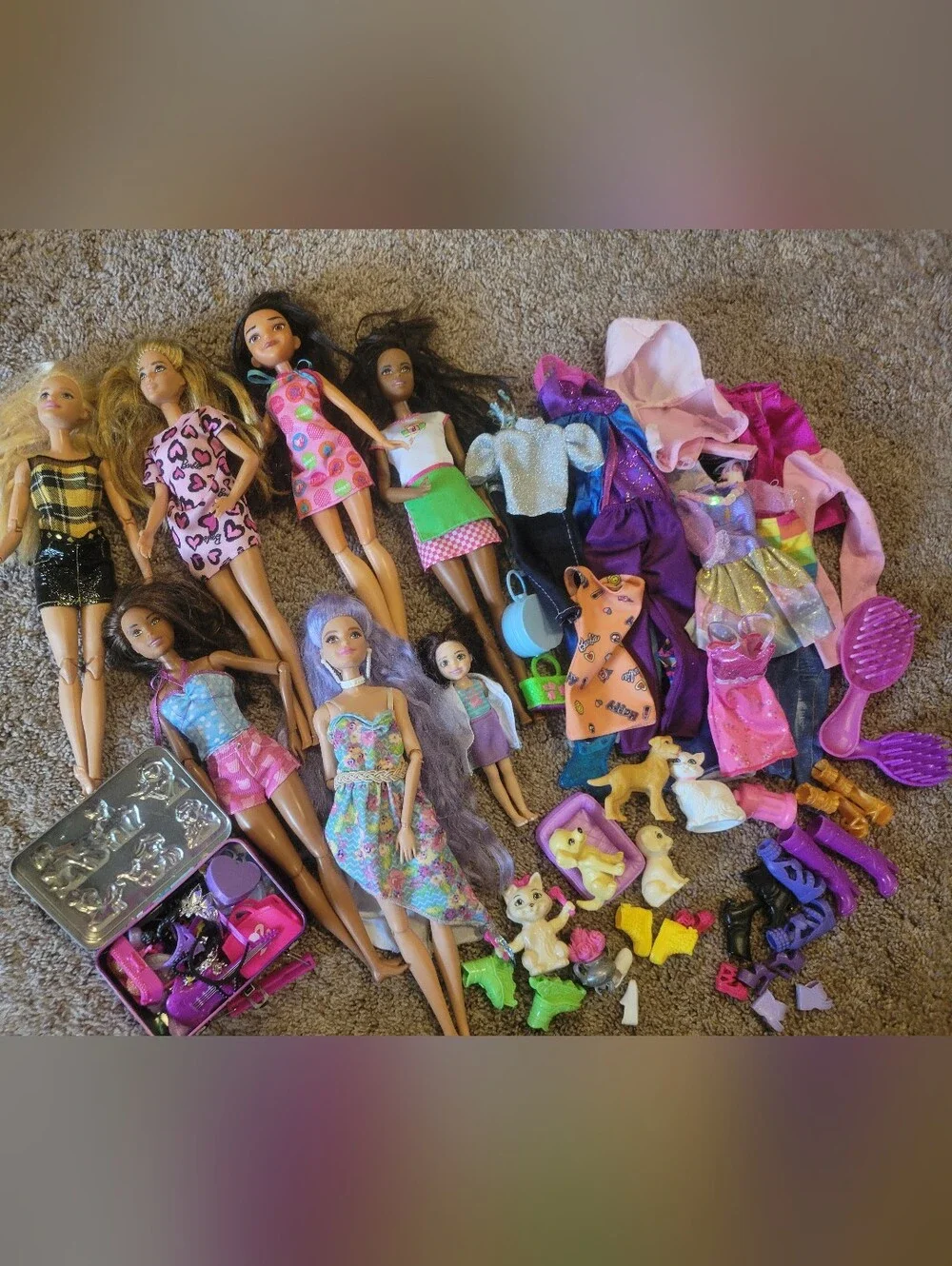 Barbie Lot Used Condition